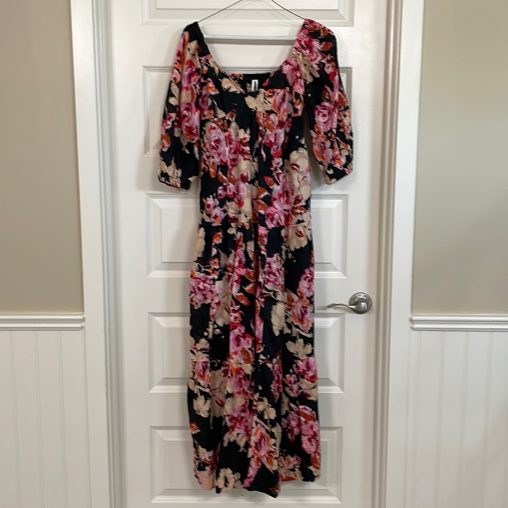 Anthropologie XS Floral Sundress